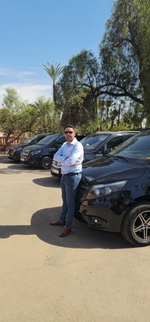 Moroccan Nature Trail private Mercedes transport fleet