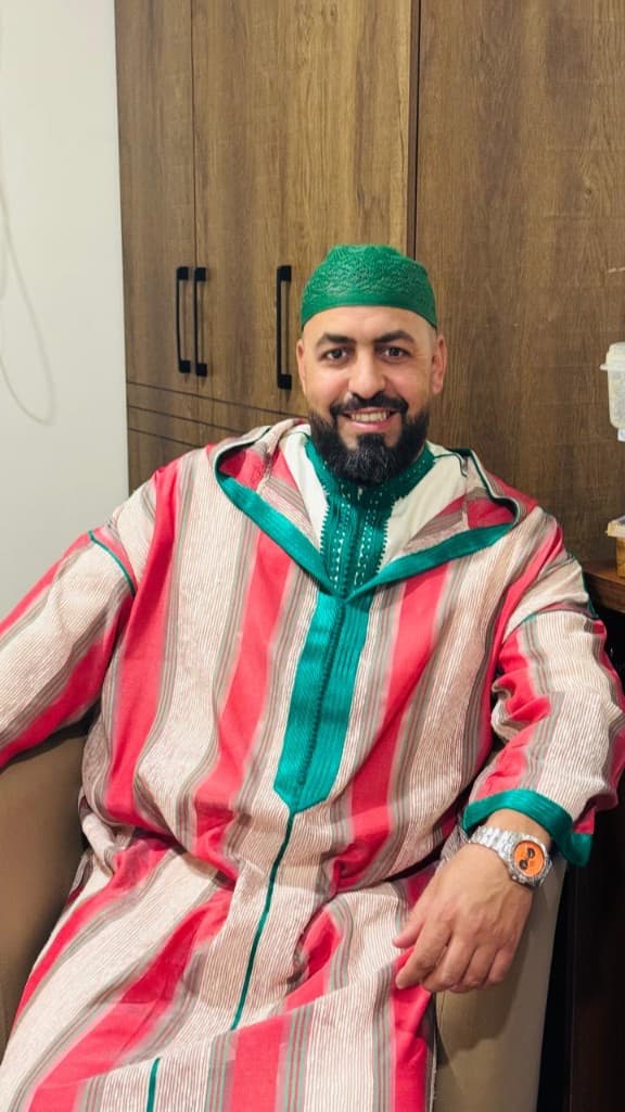 Moroccan Nature Trail guide in traditional Moroccan attire