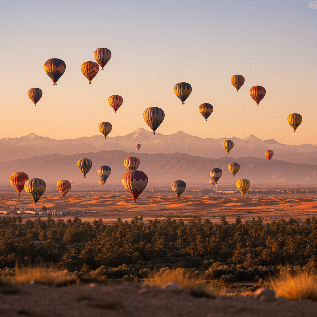 Hot Air Balloon Adventure in Marrakech