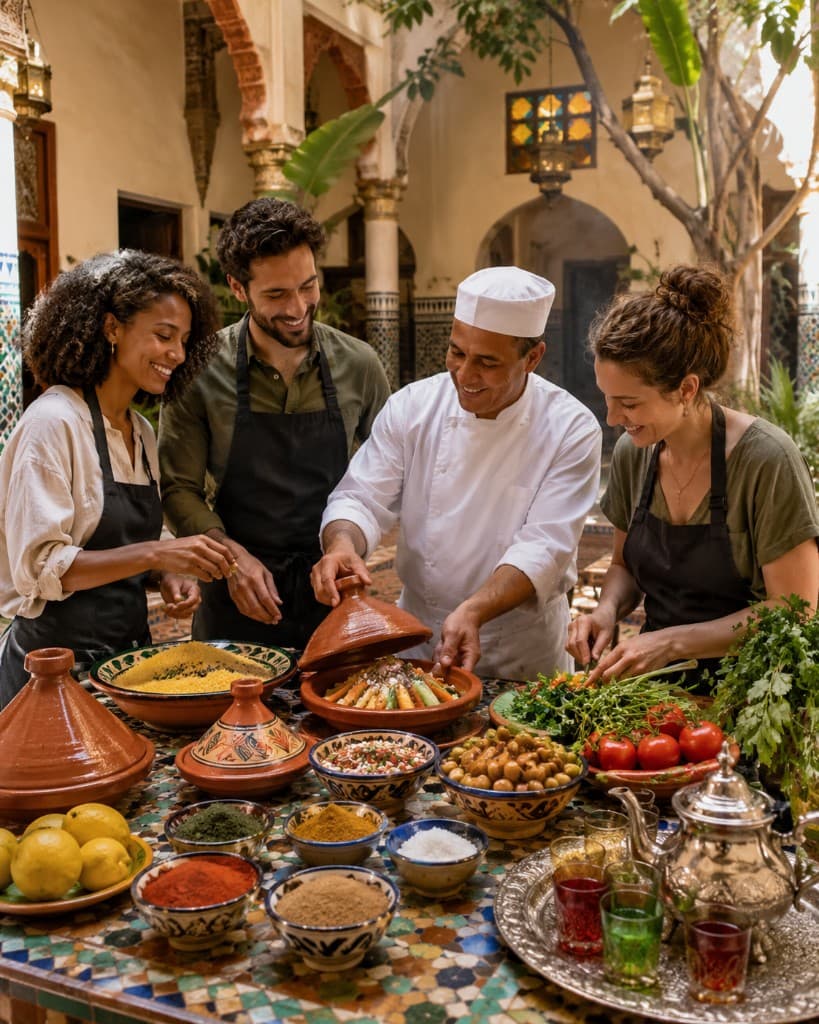 Authentic Moroccan Cooking Class in Marrakech
