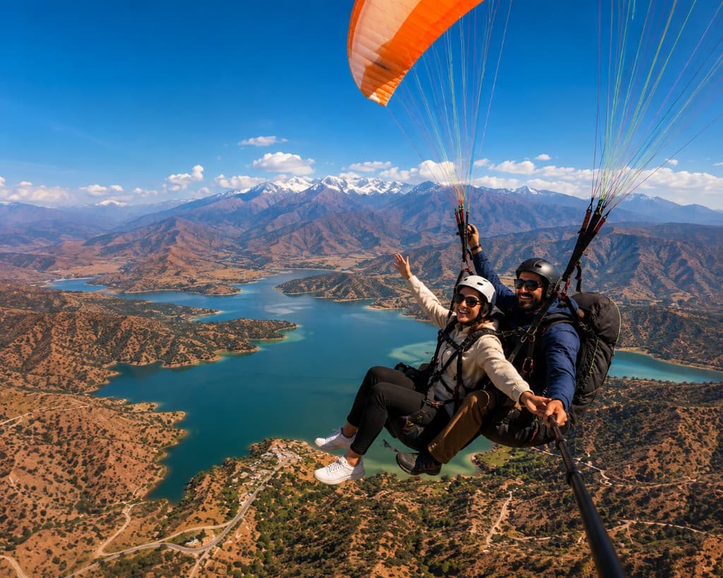 Atlas Mountains Paragliding Adventure from Marrakech